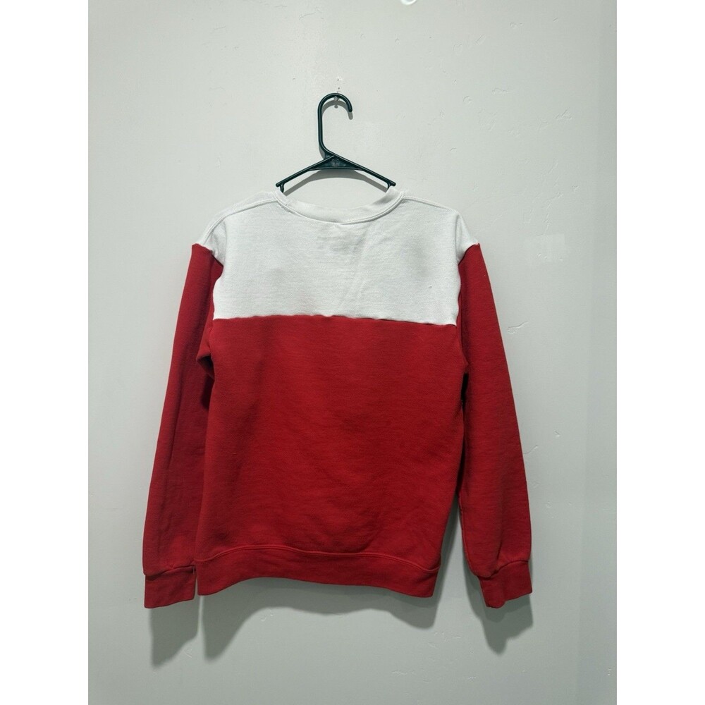 Patchwork Upcycle Reworked Oversize Strawberry Shortcake Sweater XS/S - Picture 3 of 6